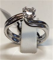 Anello Recarlo Donna in Oro bianco Diamante R61SO001/B030VS-14 - R61SO001/B030VS-14
